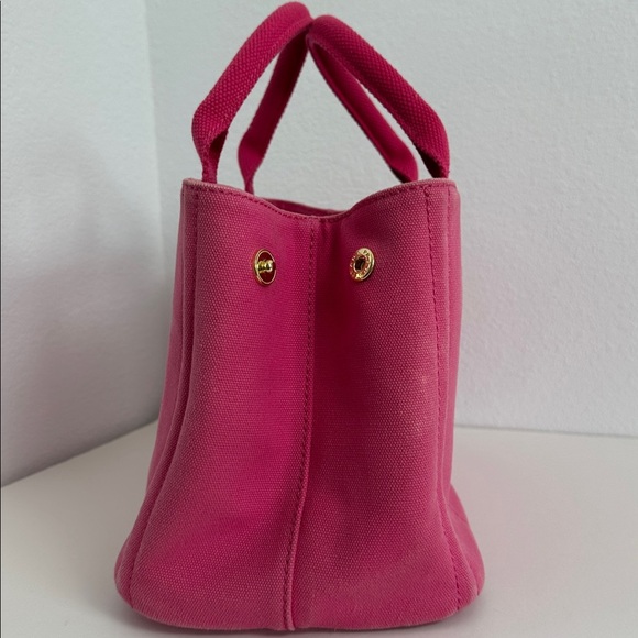 💯Authentic Prada Canapa Pink Tote Bag🍀 - Picture 6 of 15